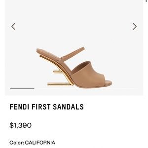Fendi x Skims Sandals